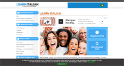 Desktop Screenshot of learnitalianguide.com